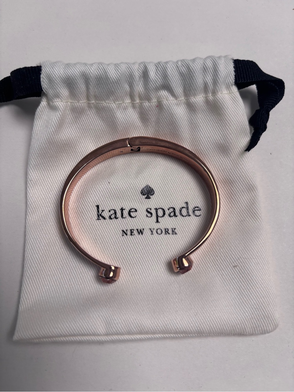 kate spade Rose Gold Open-Ended Cuff Bracelet